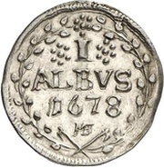 1 Albus - Damian Hartard of the Leyen, Germany, 1678 reverse image