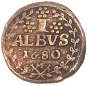 1 Albus - Anselm Francis of Ingelheim, Germany, 1679-1692 reverse image