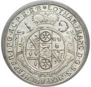 3 Kreuzers - Lothair Francis of Schönborn Death obverse image