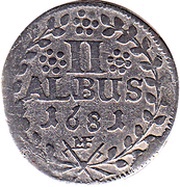2 Albus - Anselm Francis of Ingelheim, Germany, 1681-1693 reverse image