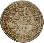1⁄12 Thaler - Anselm Francis of Ingelheim, Germany, 1689-1692 reverse image