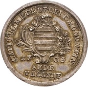 ⅛ Thaler "⅛ Schautaler" - Sede Vacante obverse image