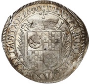 15 Kreuzers - Anselm Francis of Ingelheim, Germany, 1690 reverse image