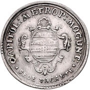 ¼ Thaler "¼ Schautaler" - Sede Vacante obverse image