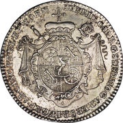 ¼ Thaler - Emmerich Joseph of Breidbach-Bürresheim obverse image