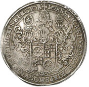 ½ Thaler - John Schweickhardt of Kronberg Aschaffenburg castle obverse image