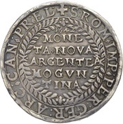 ½ Thaler - Anselm Casimir Wamboldt of Umstadt, Germany, 1640-1642 reverse image