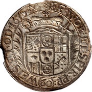 60 Kreuzer - Lothair Frederick of Metternich Burscheid, Germany, 1673-1675 reverse image