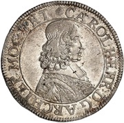 60 Kreuzer - Charles Henry of Metternich-Winneburg Sortengulden obverse image
