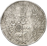 1 Thaler - Daniel Brendel of Homburg Münzvereinstaler obverse image