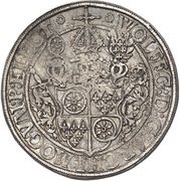 1 Thaler - Wolfgang of Dalberg Bettlertaler obverse image