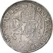 1 Thaler - Wolfgang of Dalberg Bettlertaler, Germany, 1590 reverse image