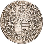 1 Thaler - John Adam of Bicken Bettlertaler obverse image