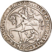 1 Thaler - John Adam of Bicken Bettlertaler, Germany, 1602 reverse image