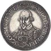 1 Thaler - John Schweickhardt of Kronberg Aschaffenburg castle obverse image