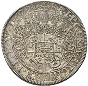 1 Thaler - Charles Henry of Metternich-Winneburg, Germany, 1679 reverse image