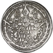 3 Thalers - Anselm Casimir Wamboldt of Umstadt, Germany, 1639 reverse image