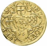 1 Goldgulden - Wolfgang of Dalberg, Germany, 1596 reverse image