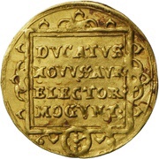 1 Ducat - George Frederick of Greiffenklau of Vollraths, Germany, 1628-1629 reverse image