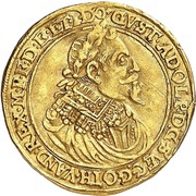 1 Ducat - Gustav Adolph II obverse image