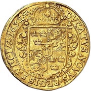1 Ducat - Gustav Adolph II, Germany, 1632 reverse image