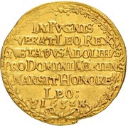 1 Ducat - Gustav Adolph II, Germany, 1632 reverse image