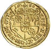 1 Ducat - John Philip of Schönborn, Germany, 1648-1650 reverse image