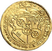 1 Ducat - John Philip of Schönborn, Germany, 1650-1651 reverse image