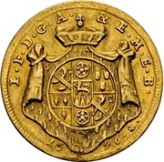 1 Ducat - Lothair Francis of Schönborn Peace treaty of Ryswick obverse image
