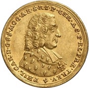 1 Ducat - Philip Charles of Eltz-Kempenich obverse image
