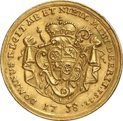 1 Ducat - Philip Charles of Eltz-Kempenich, Germany, 1738 reverse image