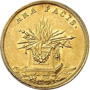 2 Ducats - Lothair Francis of Schönborn Peace treaty of Ryswick, Germany, 1696 reverse image