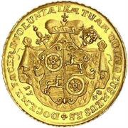 2 Ducats - John Frederick Charles of Ostein, Germany, 1745-1748 reverse image