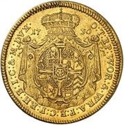 6 Ducats - Francis Louis, Germany, 1730-1732 reverse image