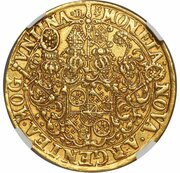 10 Ducats - George Frederick of Greiffenclau of Vollrads, Germany, 1629 reverse image