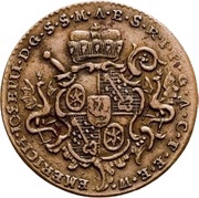 3 Pfennig - Emerich-Joseph of Breitbach-Bürresheim obverse image