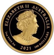 100 Dollars - Elizabeth II 6th Portrait - Unicorn obverse image