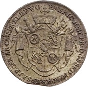 ⅙ Thaler - Emmerich Joseph of Breitbach-Bürresheim Death obverse image