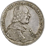 ½ Thaler "½ Conventionsthaler" - Emerich Joseph of Breitbach-Bürresheim obverse image
