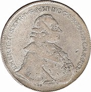 1 Conventionsthaler - Emmerich Joseph of Breidbach-Bürresheim obverse image