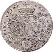 1 Thaler "Conventionsthaler" - Emmerich Joseph of Breitbach-Bürresheim, Germany, 1767-1768 reverse image