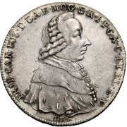 1 Thaler "Conventionsthaler" - Frederick Charles Joseph of Erthal obverse image