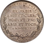 1 Thaler - Frederick Charles Joseph of Erthal, Germany, 1794 reverse image