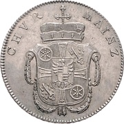 1 Thaler "Conventionsthaler" - Frederick Charles Joseph of Erthal obverse image