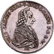 1 Thaler - Frederick Charles Joseph of Erthal Mule obverse image
