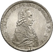 1 Thaler "Conventionsthaler" - Frederick Charles Joseph of Erthal obverse image