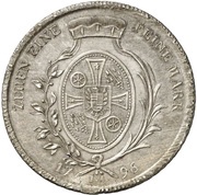1 Thaler "Conventionsthaler" - Frederick Charles Joseph of Erthal, Germany, 1796 reverse image