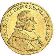 1 Ducat "Rheingold-Dukat" - Emmerich Joseph of Breidbach-Bürresheim obverse image