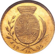 1 Ducat - Frederick Charles Joseph of Erthal, Germany, 1795 reverse image