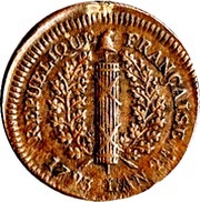 5 Sols - Frederick Charles Joseph Mainz Siege Coinage obverse image